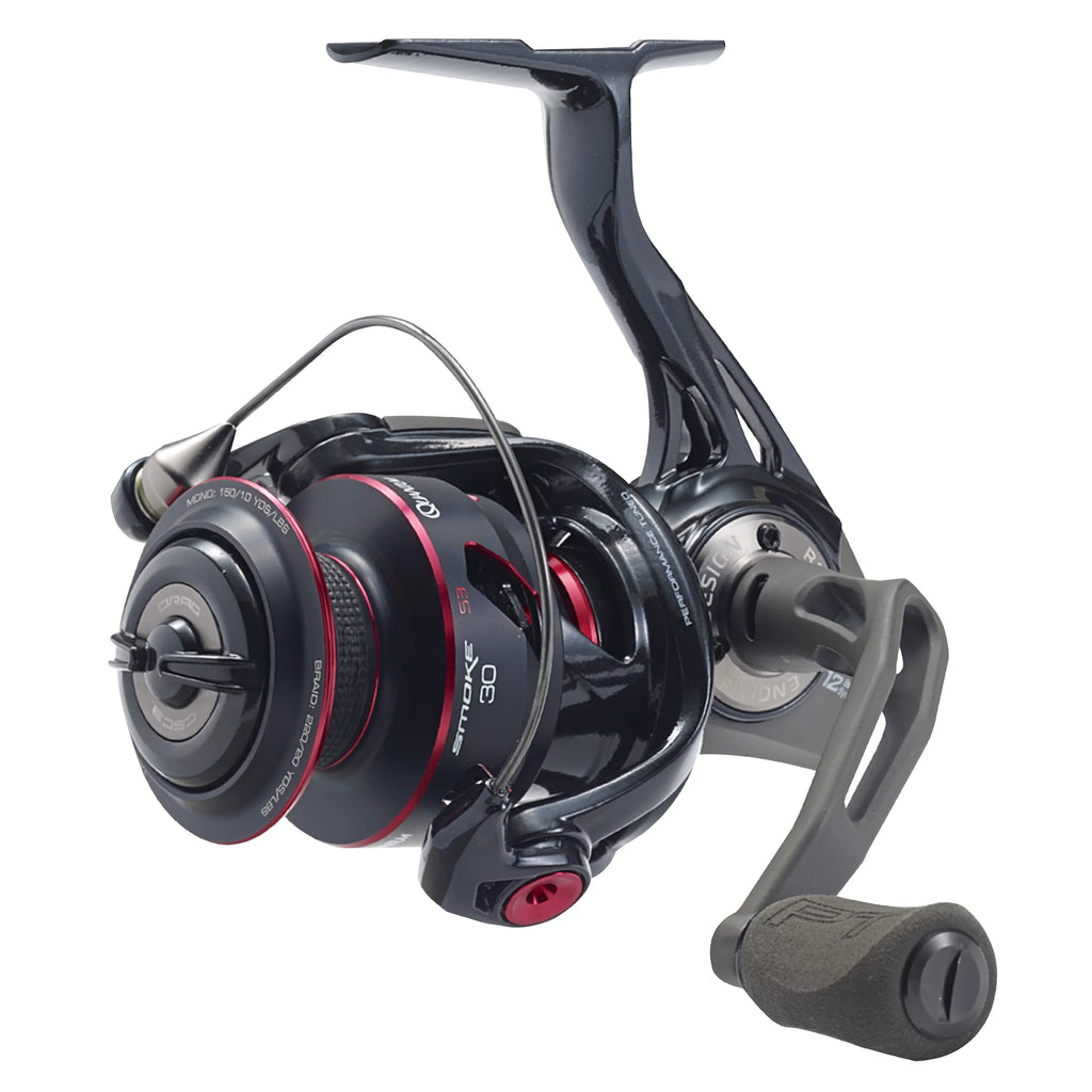 Black Size 30 Spinning Fishing Reel with 6.0:1 Gear Ratio H666051
