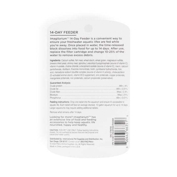 14-day Feeder Tablet X643