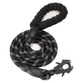 Heavy Duty Reflective Nylon Dog Leash with Aluminum Locking Clip J78088