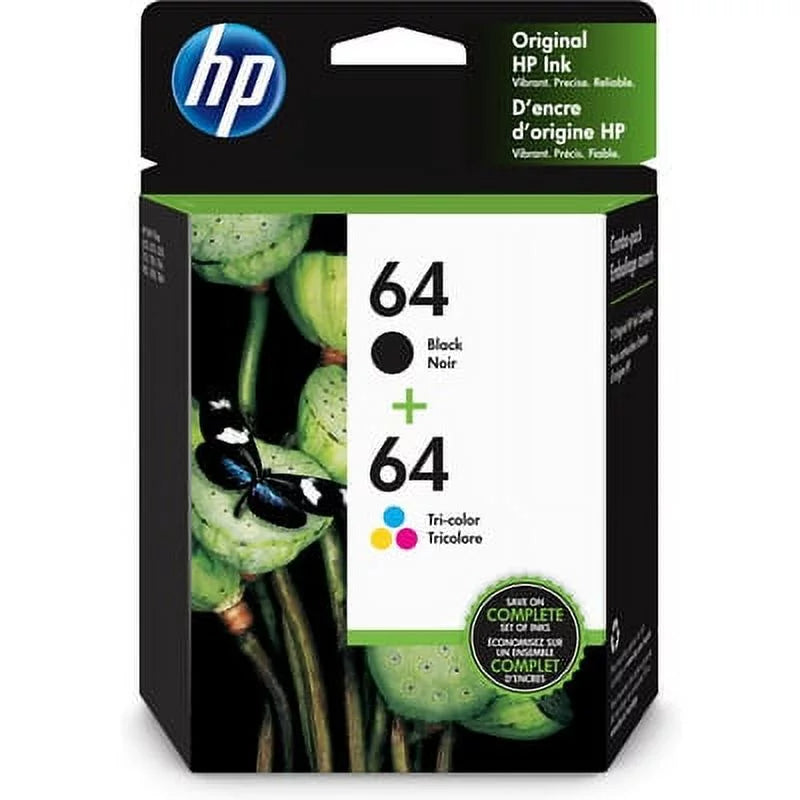 Black Tri-color Ink Cartridges 2-pack K82703
