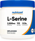 L-Serine Powder 2,000 MG Per Serving Non-GMO Gluten Free D39772