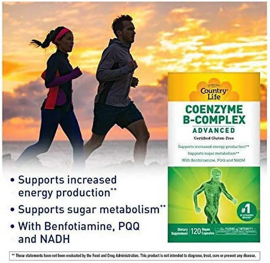 120 Vegetarian Capsules Coenzyme B-Complex E748245
