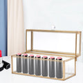 Clear 24-Grid Lipstick Storage Case S756247
