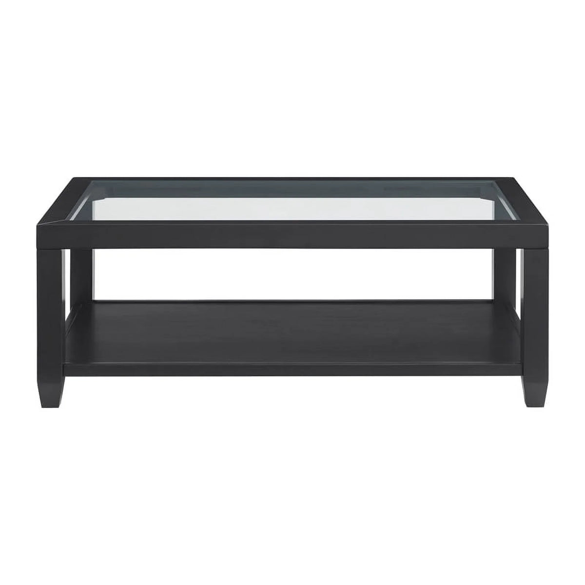 3 Piece Coffee Table and 2 End Tables in Black E89453
