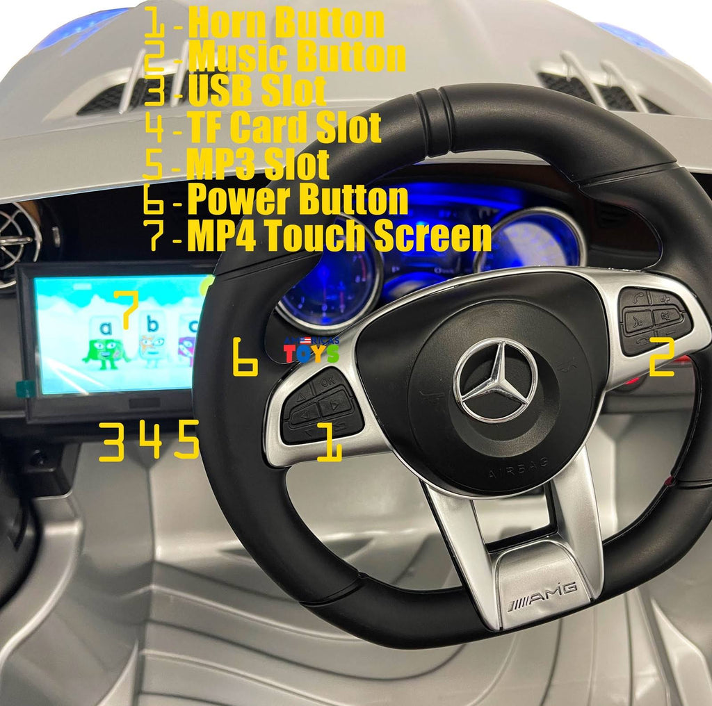 Electric Ride on Car Children Remote Toy G7663