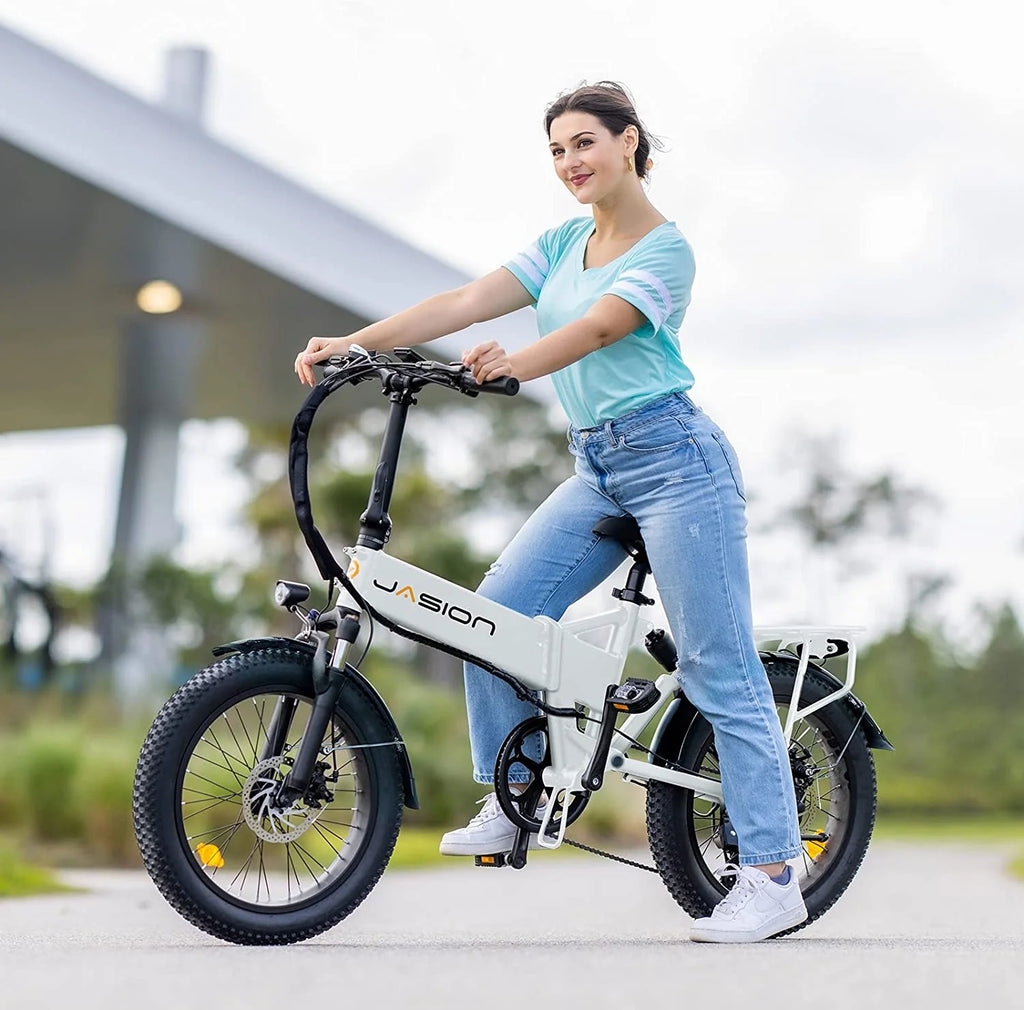 500W Folding Electric Bike with 48V 10AH Removable Battery Y634475