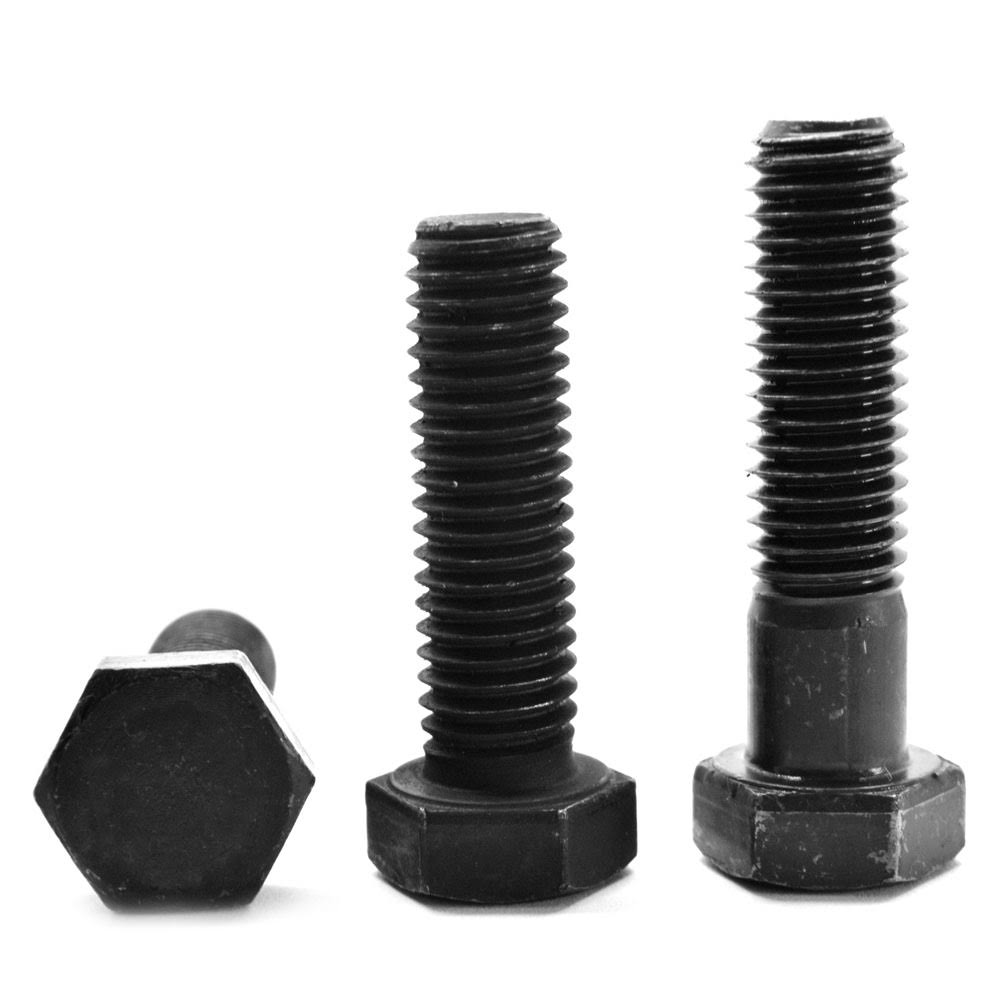1/2x22-13 x 3/4x22 Coarse Thread Grade 8 Hex Cap Screw Alloy Steel Black Oxide Pk 475 Z104138