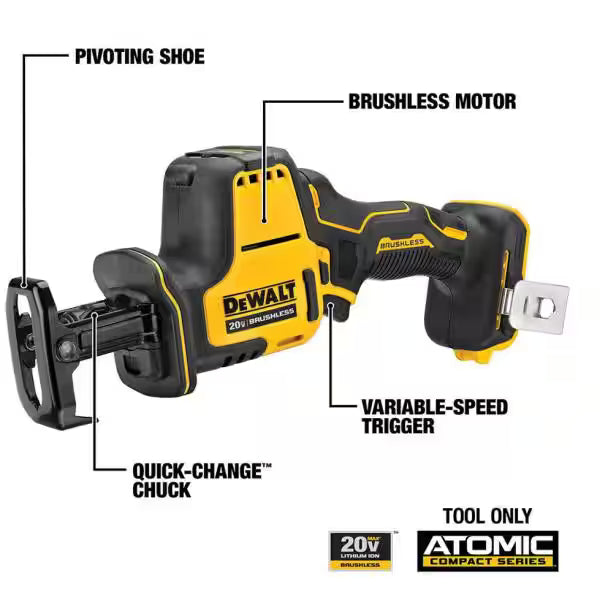20V MAX Cordless Brushless 4 Tool Combo Kit Z363678