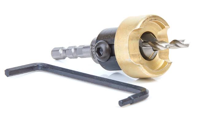 Carbide Tipped 82 Degree Countersink with Adjustable Depth Stop Q7044