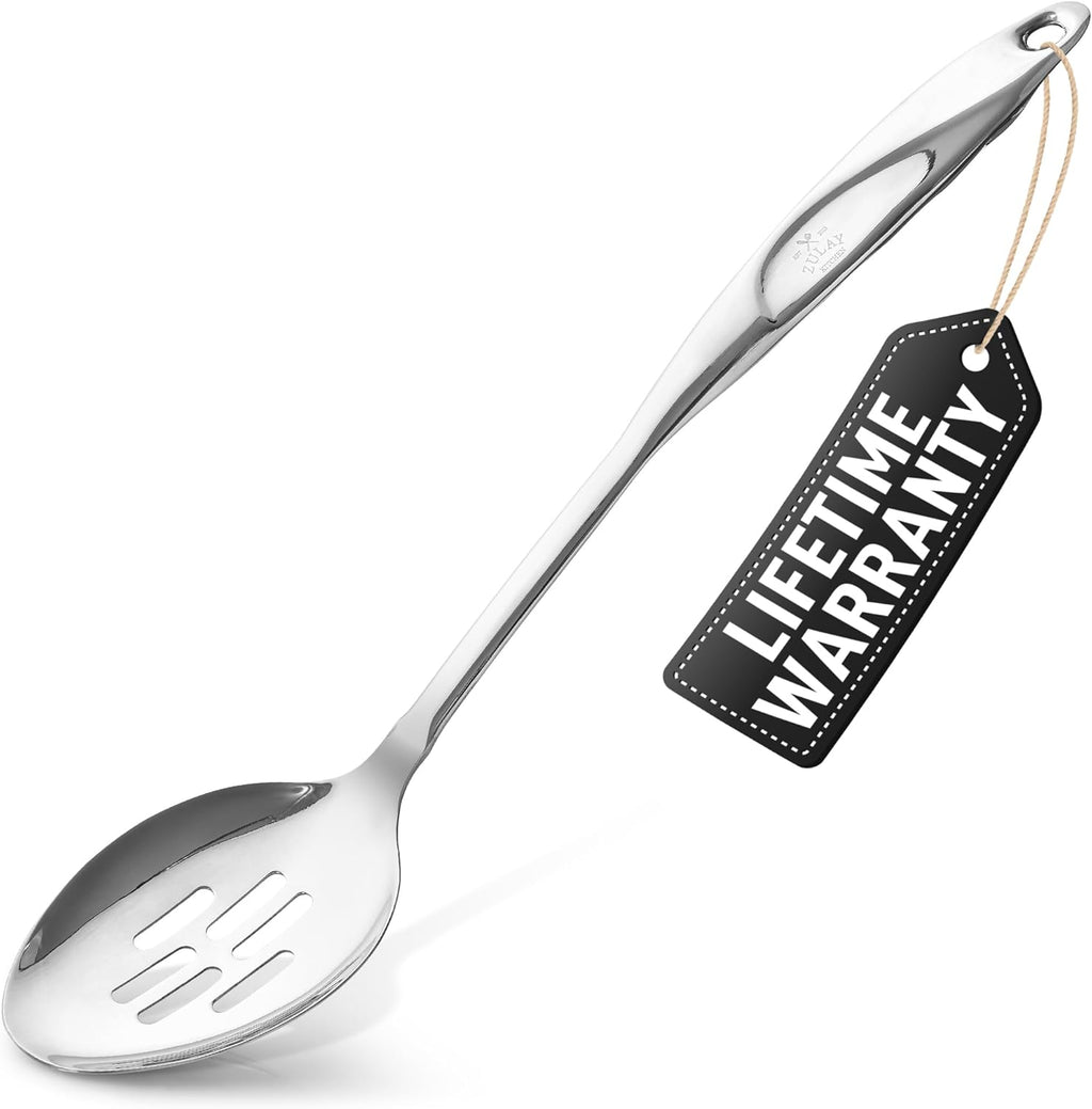 15" Stainless Steel Slotted Spoon U6580