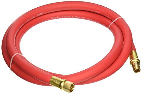 3/8" MNPT x 50 ft. Hybrid Rubber Air Hose Reel D499506