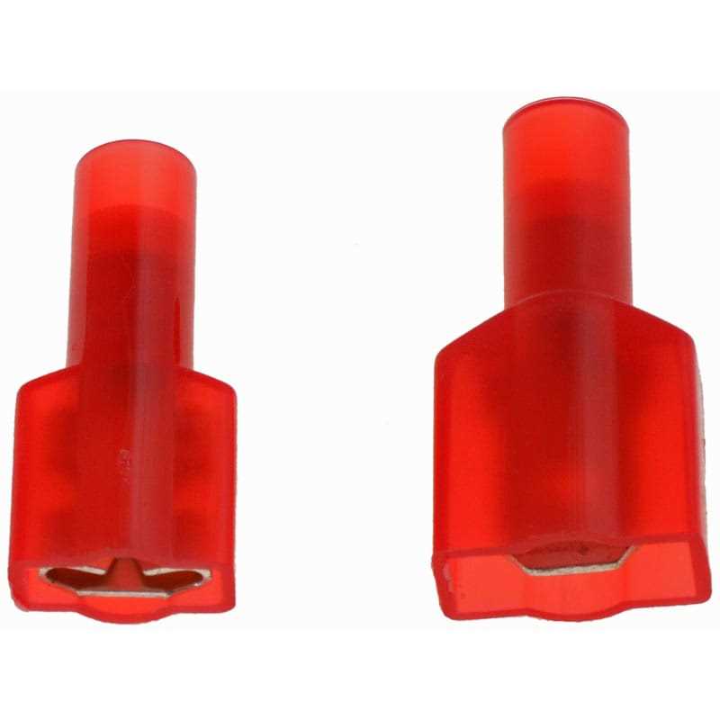 22-18 Gauge Male/Female Set Fully Insulated Quick Disconnect Q445704