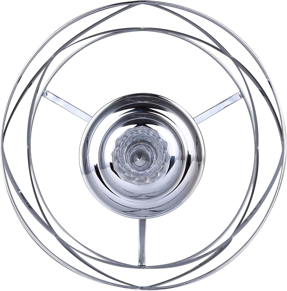 Chrome 3-Light Chandelier H59551