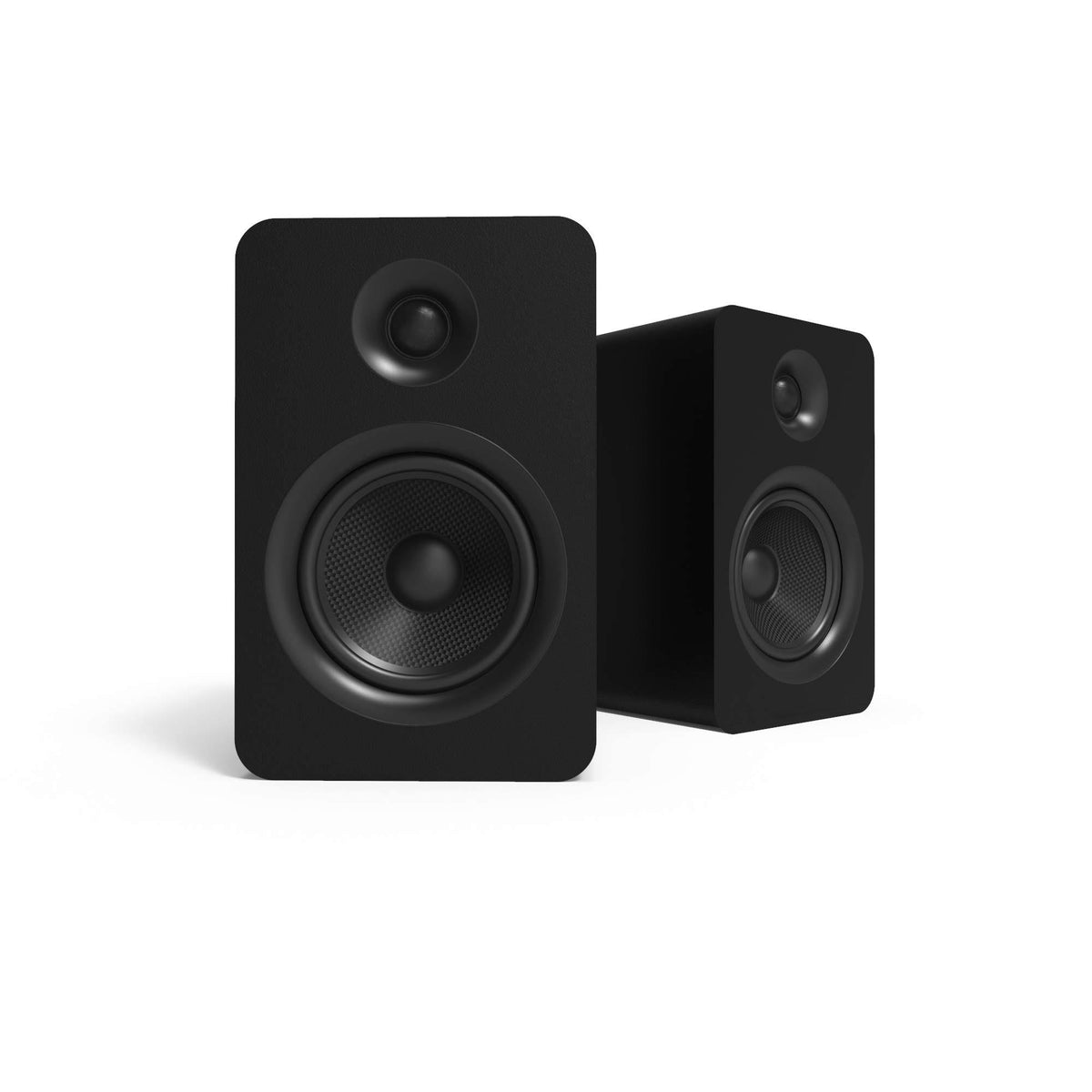 Black Passive Bookshelf Speakers Pair S489219