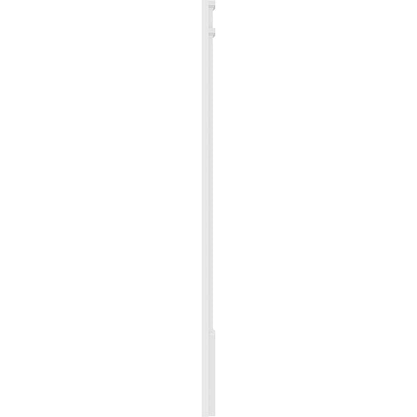 Flat Panel PVC Pilaster with Decorative Capital & Base (Pair) R266