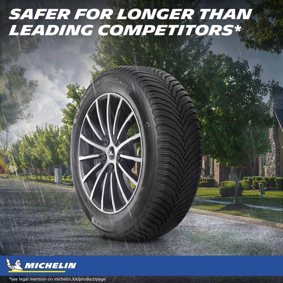 All-Season 205/55R17/XL 95V Tire X3619
