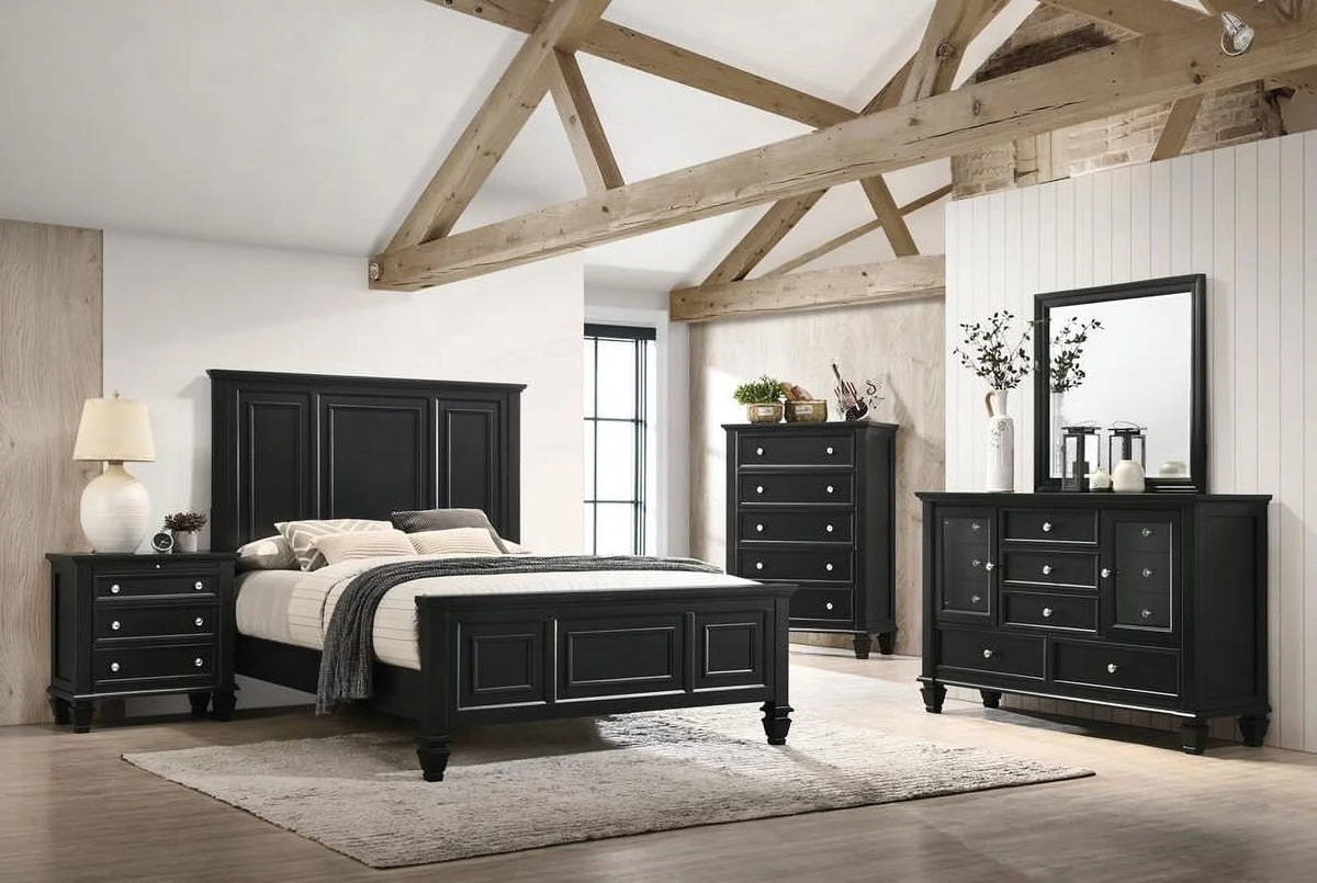 Bedroom Set with High Headboard B531264