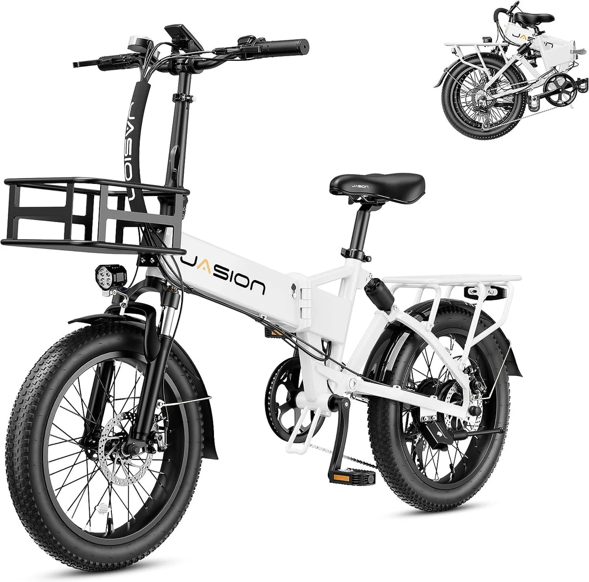 500W Folding Electric Bike with 48V 10AH Removable Battery Y634475