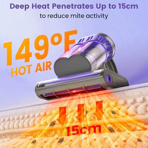 550W Handheld Mattress Vacuum Cleaner with 16Kpa Suction V7374