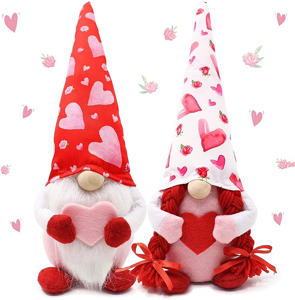 Valentine's Day Gnomes Plush Decorations A561