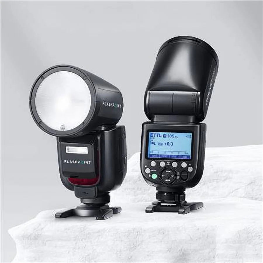 On-Camera Round Speedlight Flash T1455