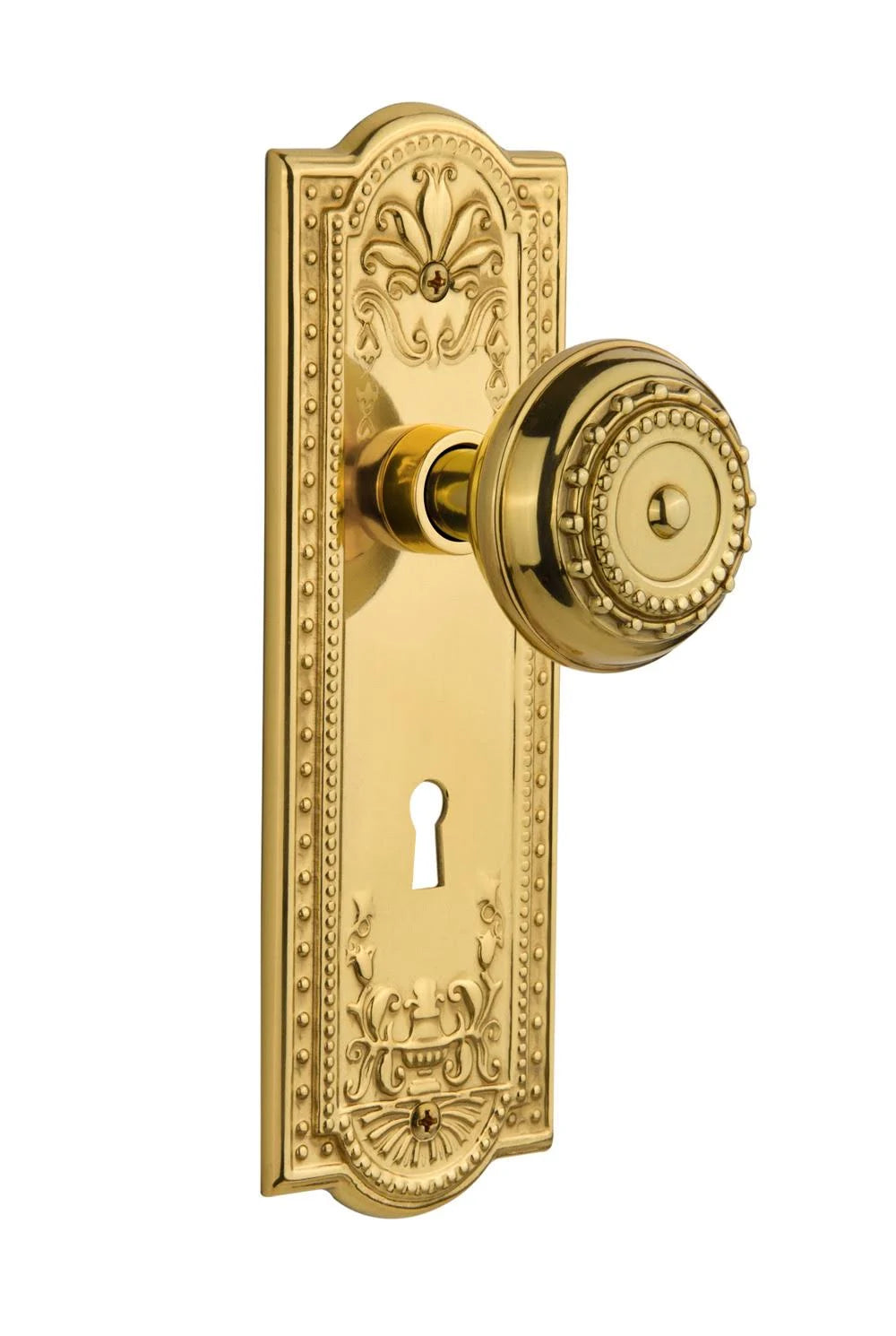 Polished Brass Double Dummy Door Knob I3303