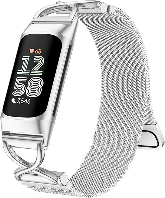 Metal Band Compatible with Fitbit Charge 6/ Charge 5 T67349