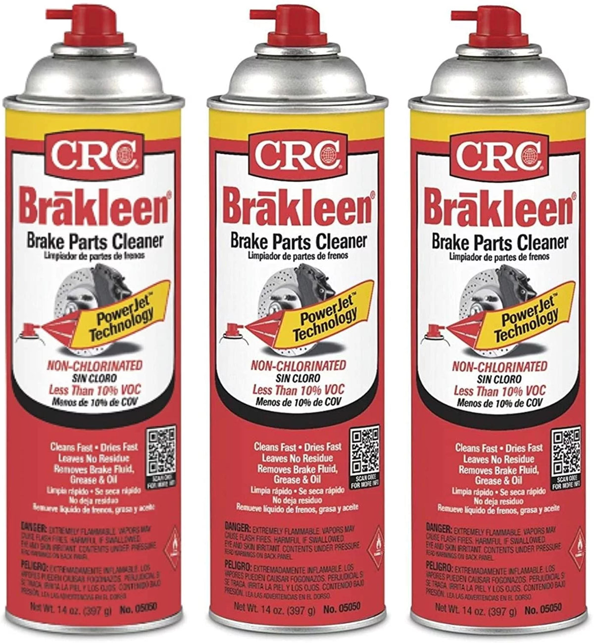 Brake Parts Cleaner (Pack of 3) C943087