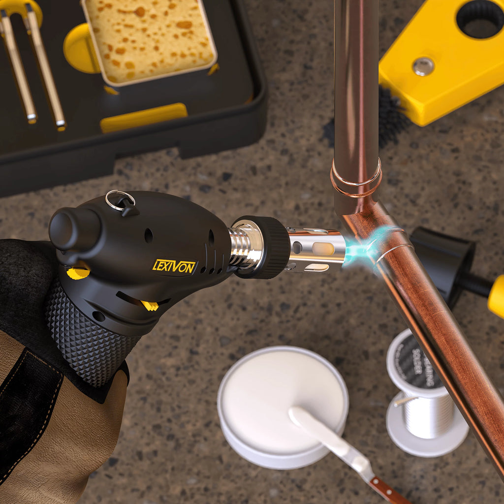 Self-Igniting Soldering Station with Adjustable Flame K9957
