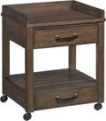 Whitewash Printer Stand H514865