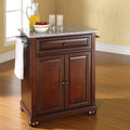 Wood Portable Kitchen Island X19972
