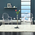 Clear Dining Armchairs Set of 2 Q95306
