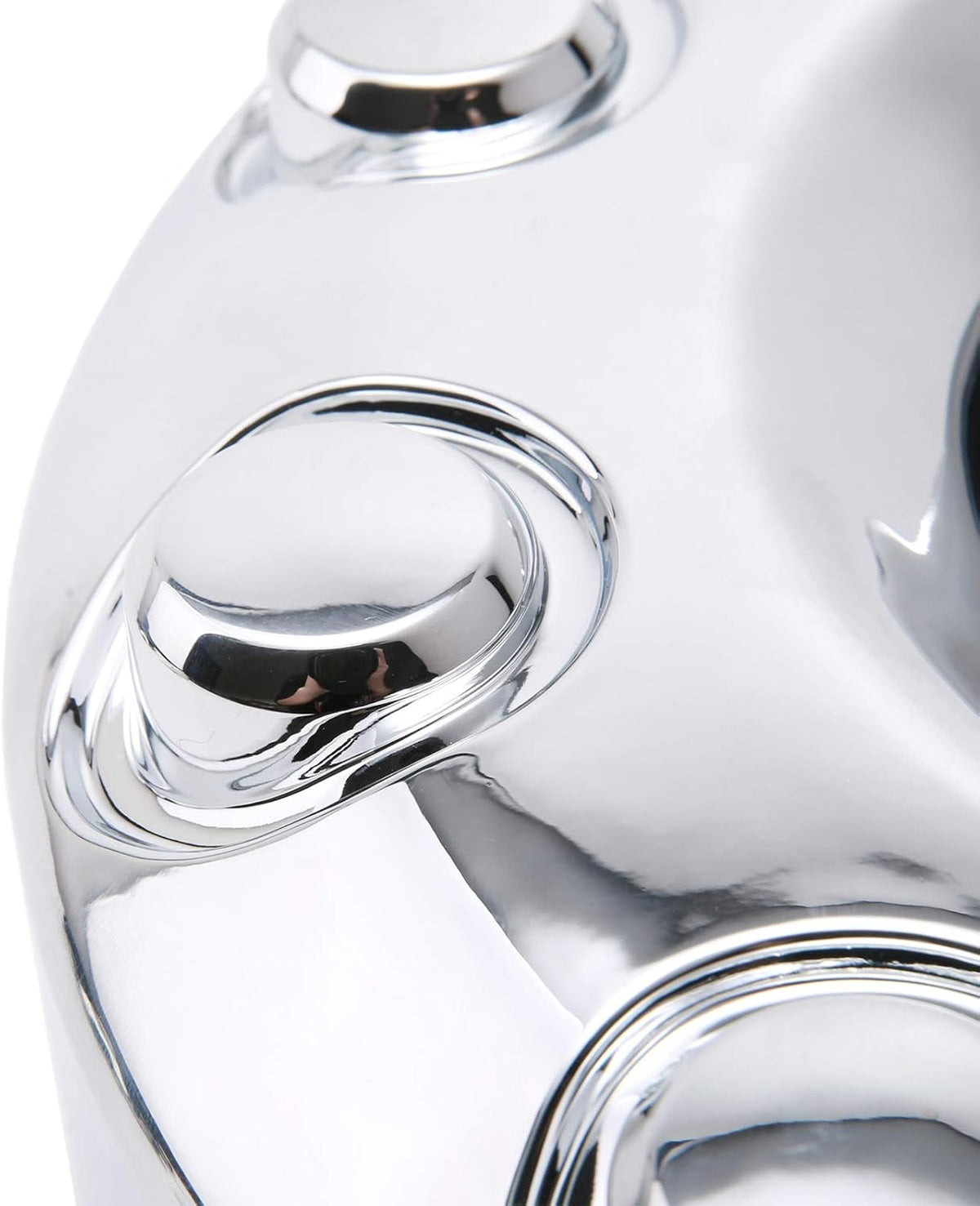 19.5 Inch 10-Lug Front Wheel Hub Center Caps C601595