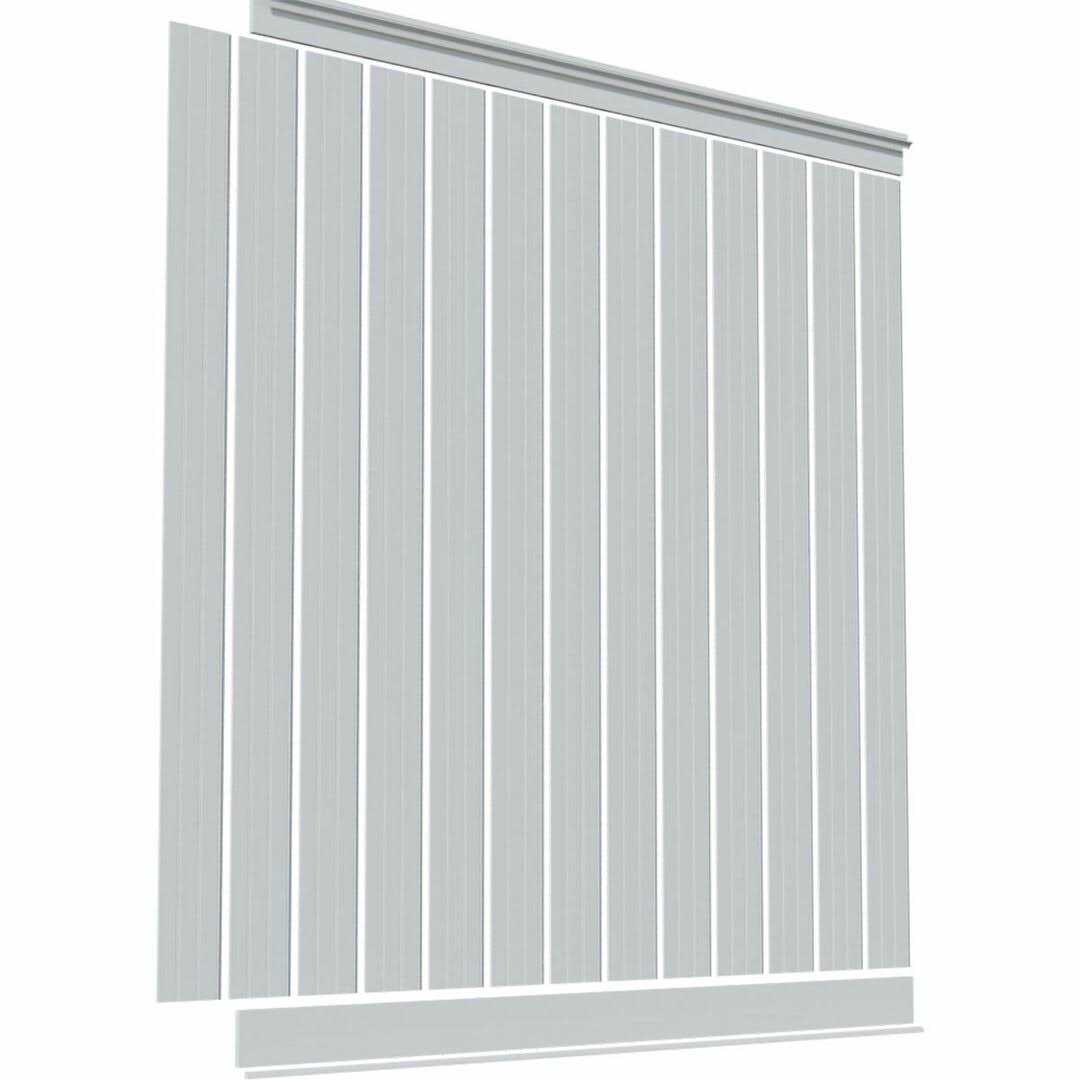 8′ Length PVC Wainscoting Kit J966501