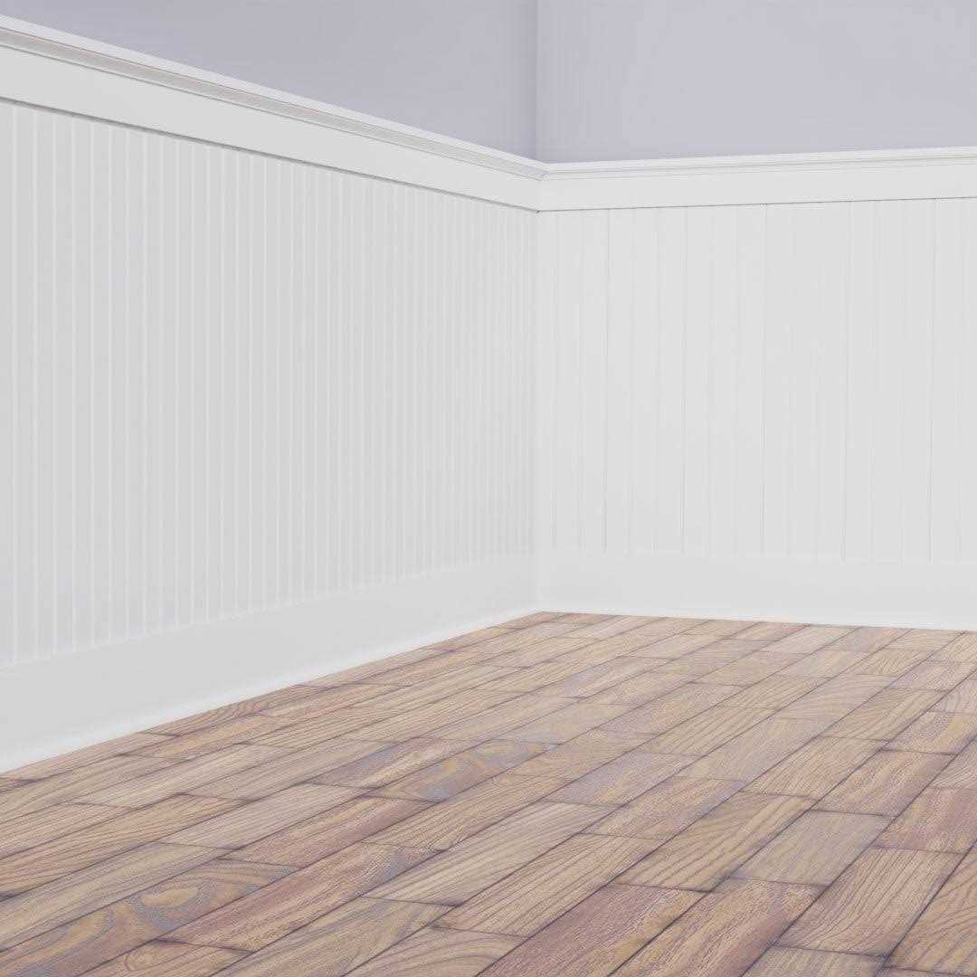 8′ Length PVC Wainscoting Kit J966501