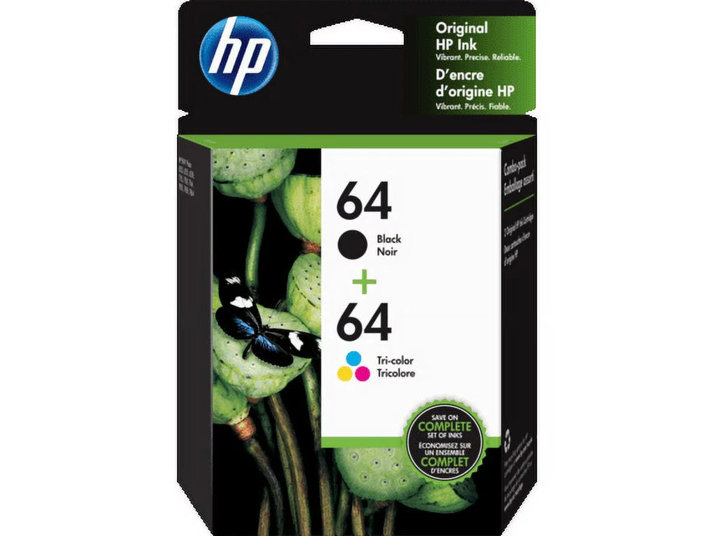 Black Tri-color Ink Cartridges 2-pack K82703