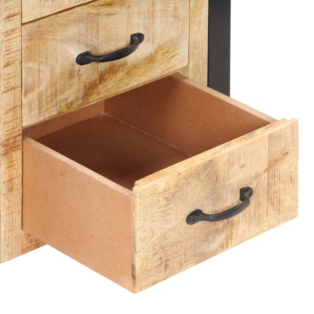 Bedside Cabinet Solid Mango Wood T493