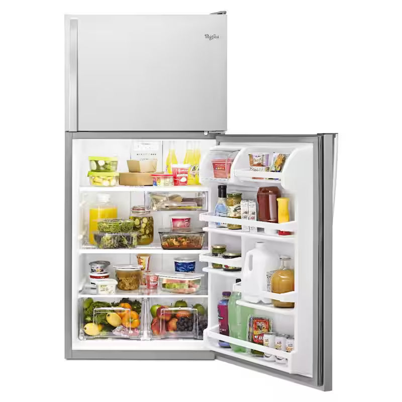 18.25 cu. ft. Top Freezer Refrigerator in Monochromatic Stainless Steel B78920