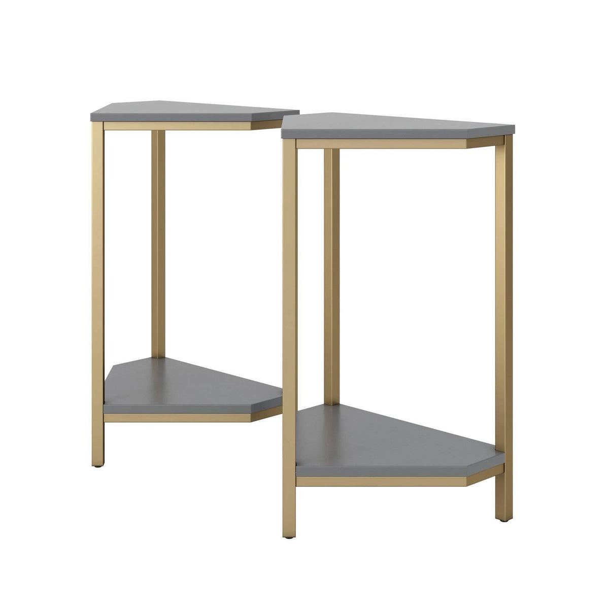 Gray End Table Set H1143