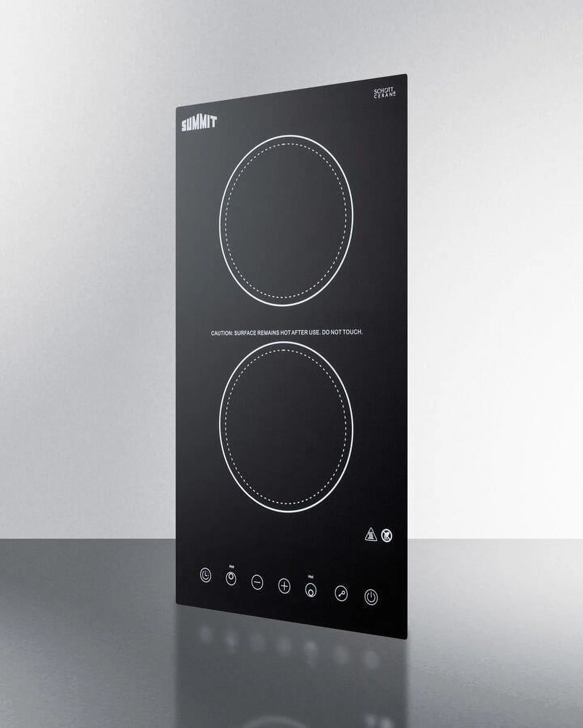 2-Burner Electric Cooktop in Black S249506
