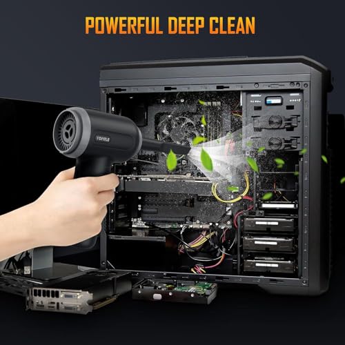 120000RPM 3 Speeds Cordless Electric Air Duster 7600mAh A8760