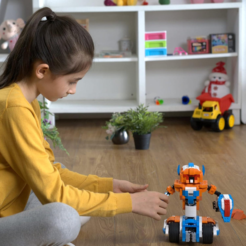 12-in-1 Coding Robot Stem Learning Toys Building Blocks C373444
