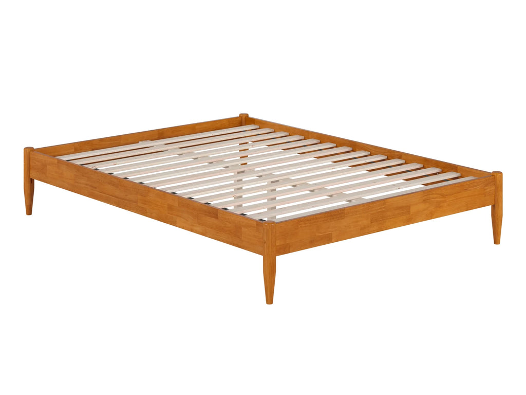 Espresso Solid Wood Platform Bed O96031