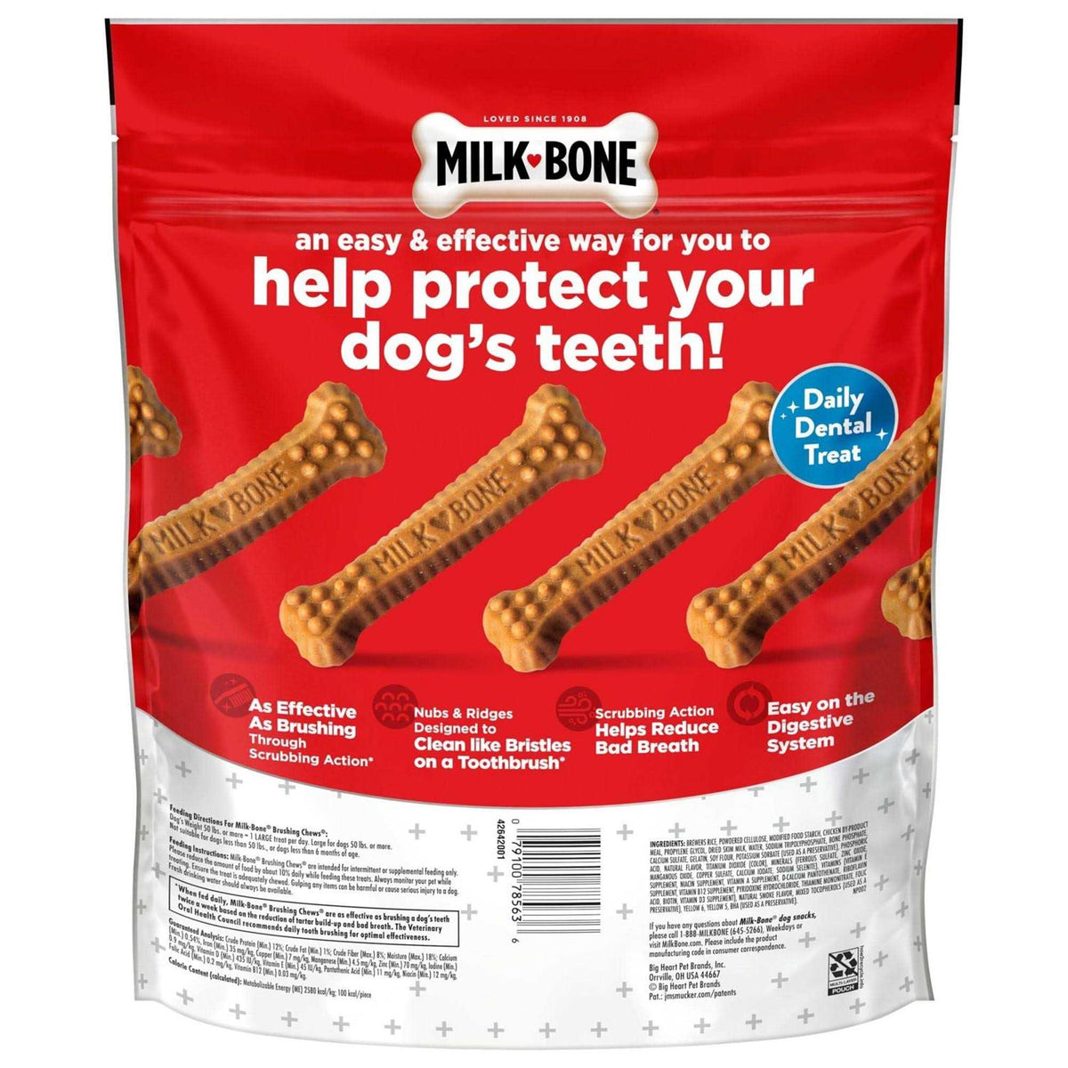 Brushing Chews Dental Dog Treats G87415