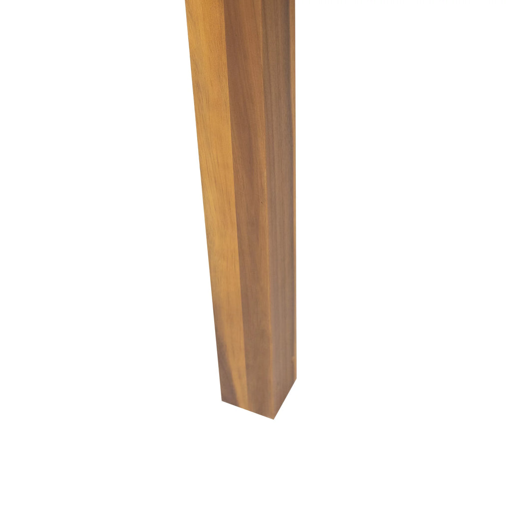 Rustic Rectangle Acacia Wood Dining Table V40266