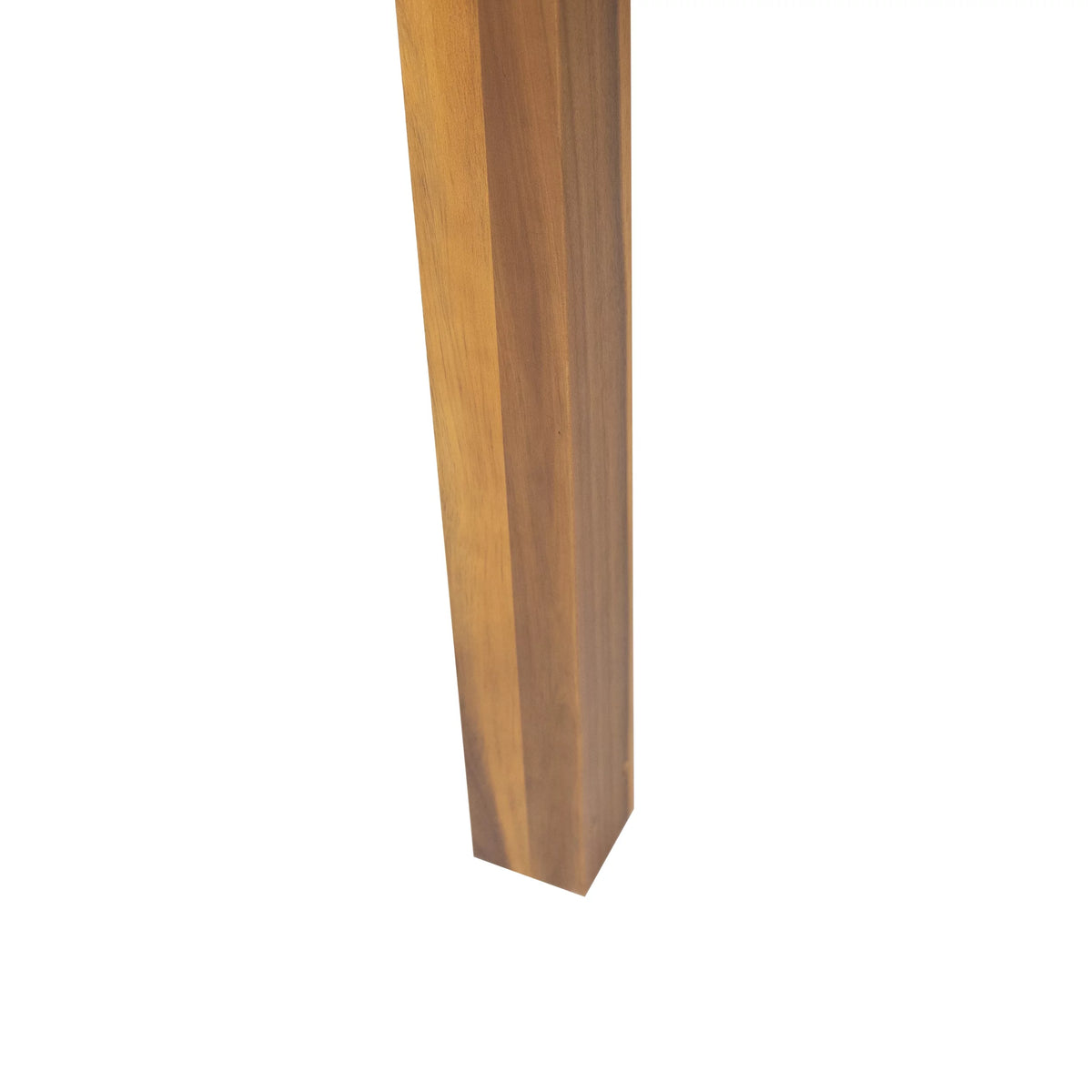 Rustic Rectangle Acacia Wood Dining Table V40266
