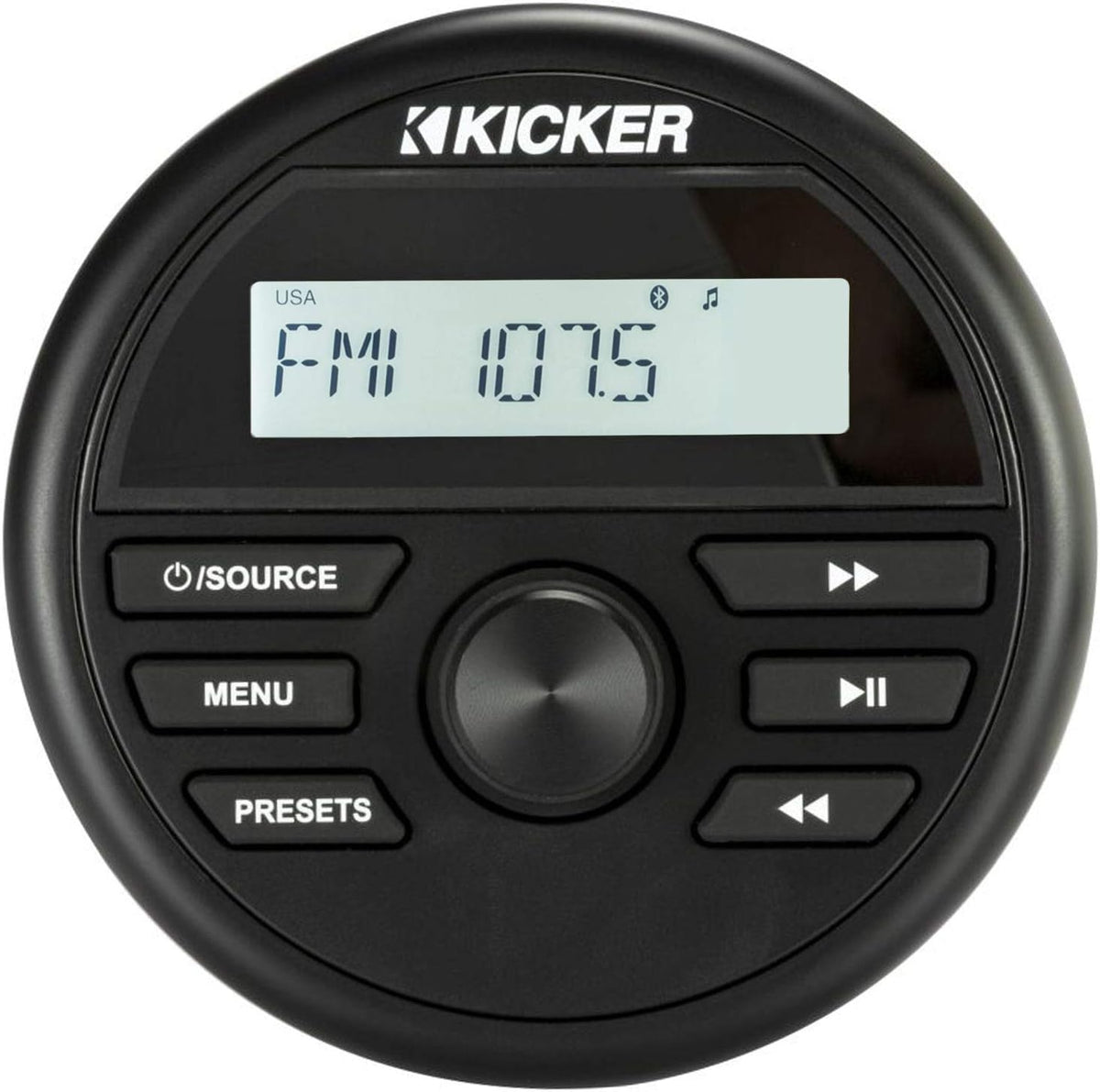 Waterproof Marine Radio with Dash Kit and USB/Aux Y989989