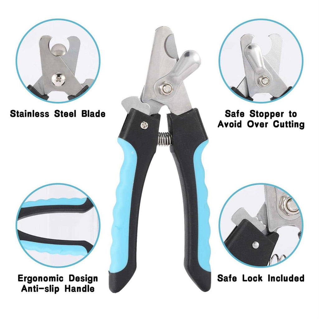2 Pack Pet Nail Trimmer Clipper Set with 2 Nail Files N67214
