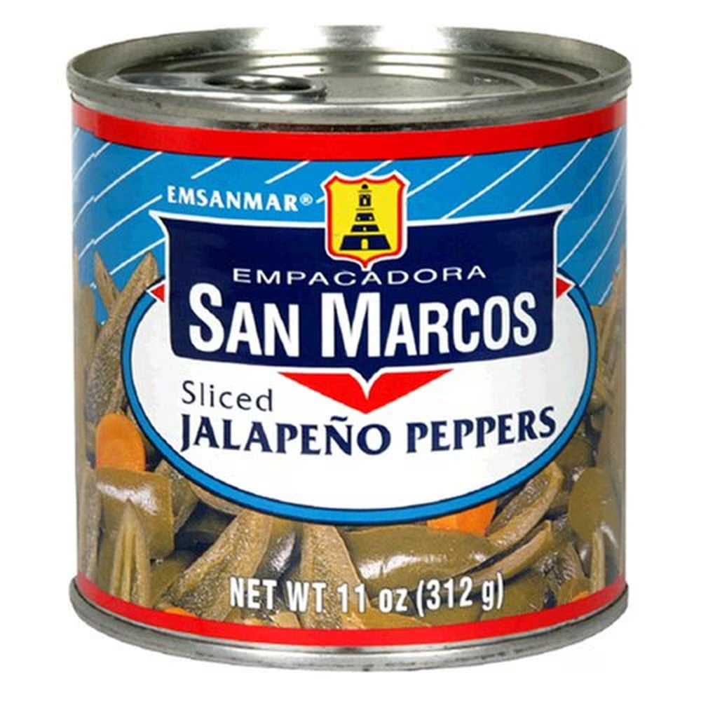 Sliced Jalapeno Peppers, 11-Ounce Can (Pack of 16) Q47161