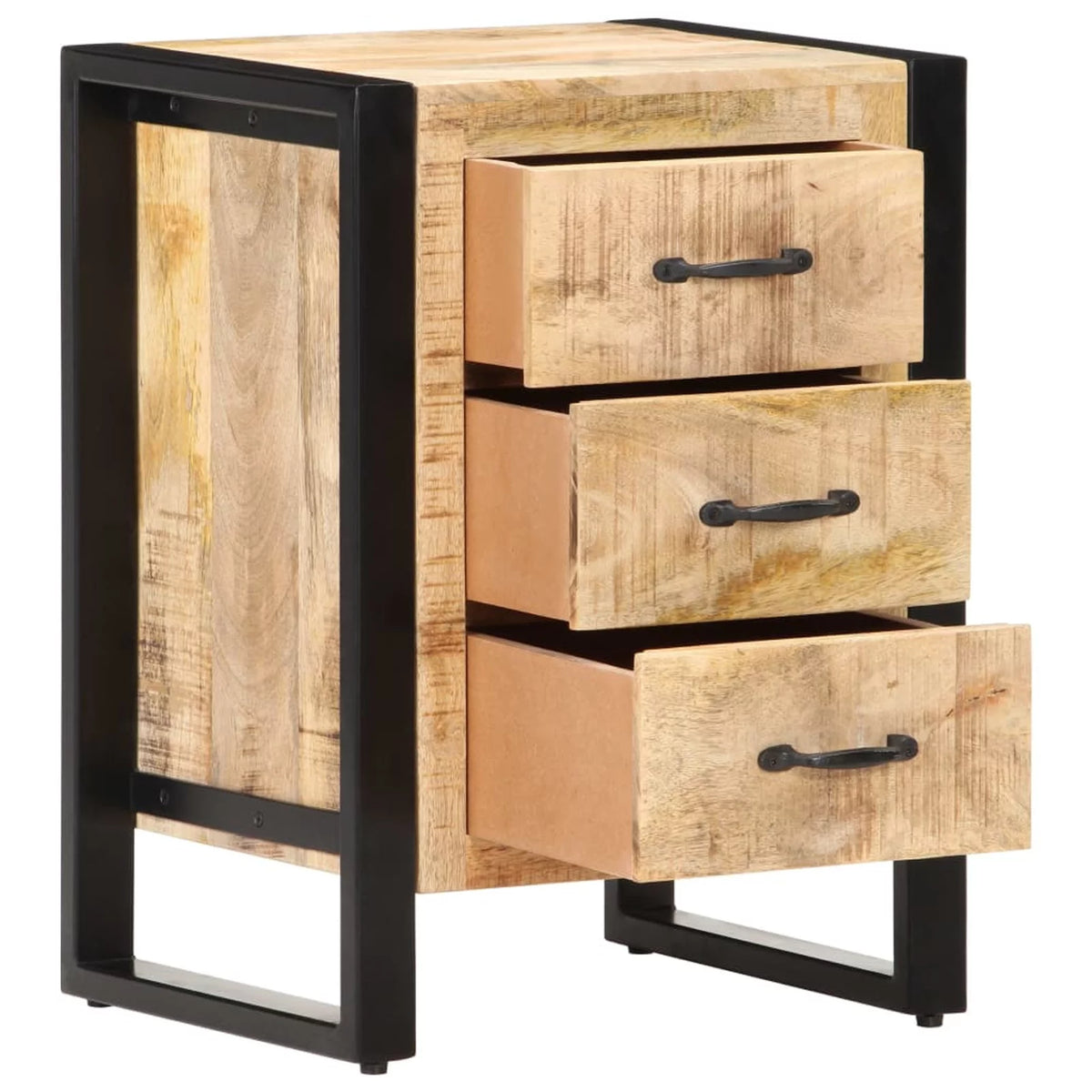 Bedside Cabinet Solid Mango Wood T493